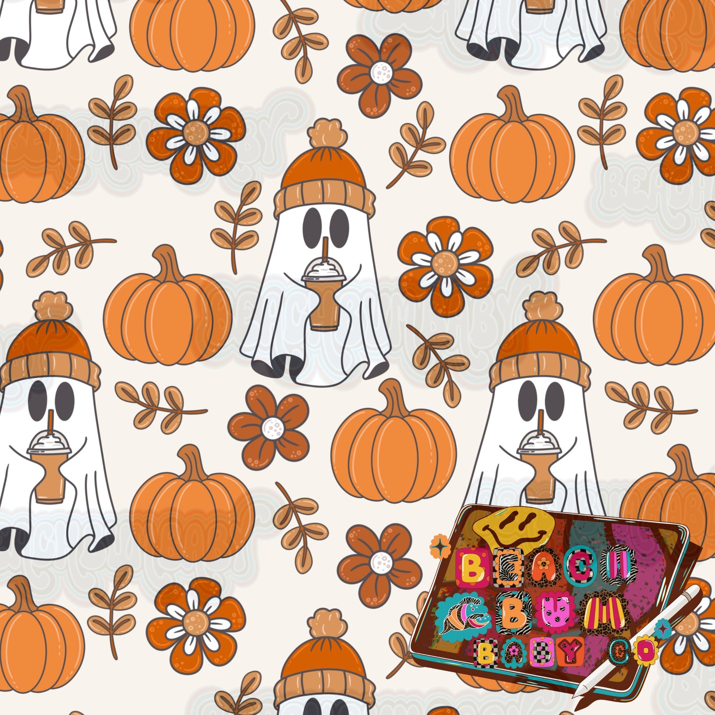 Boho fall ghost