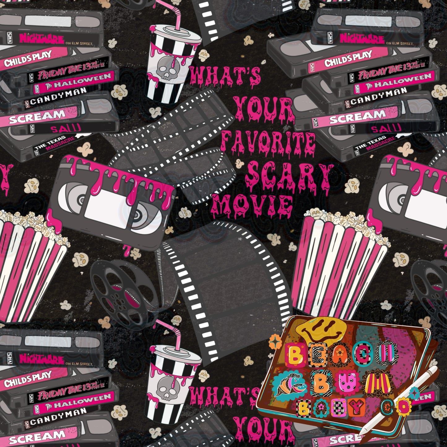 What’s your fav horror movie pink and black