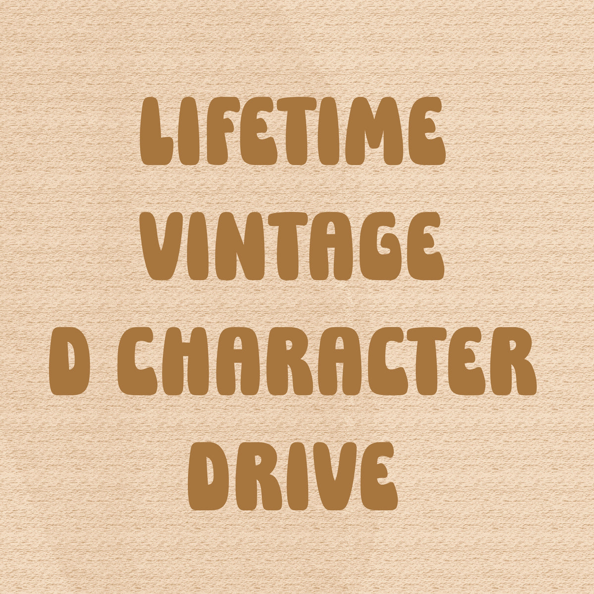 LIFETIME Vintage D Drive